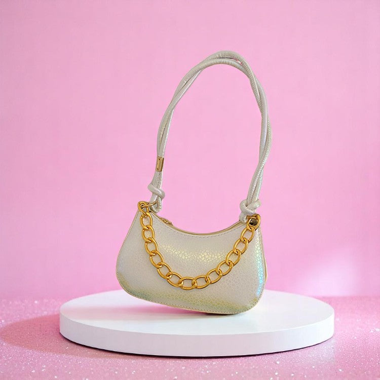 TwinkleTote Mini Moonbag – Handbag | Iridescent pastel fashion accessory from Rainbowscape