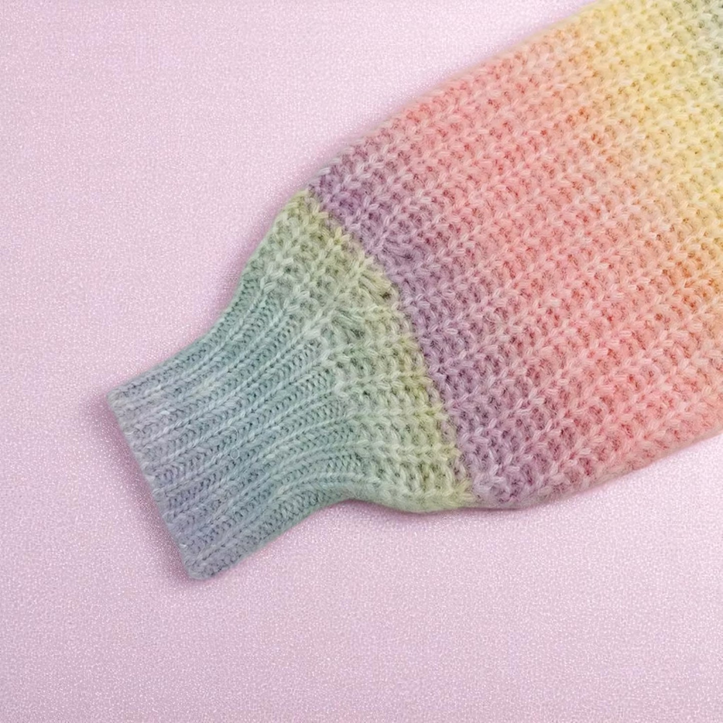 Sugar Skies Dreamcoat Cardigan – Cardigan | Iridescent pastel fashion accessory from Rainbowscape