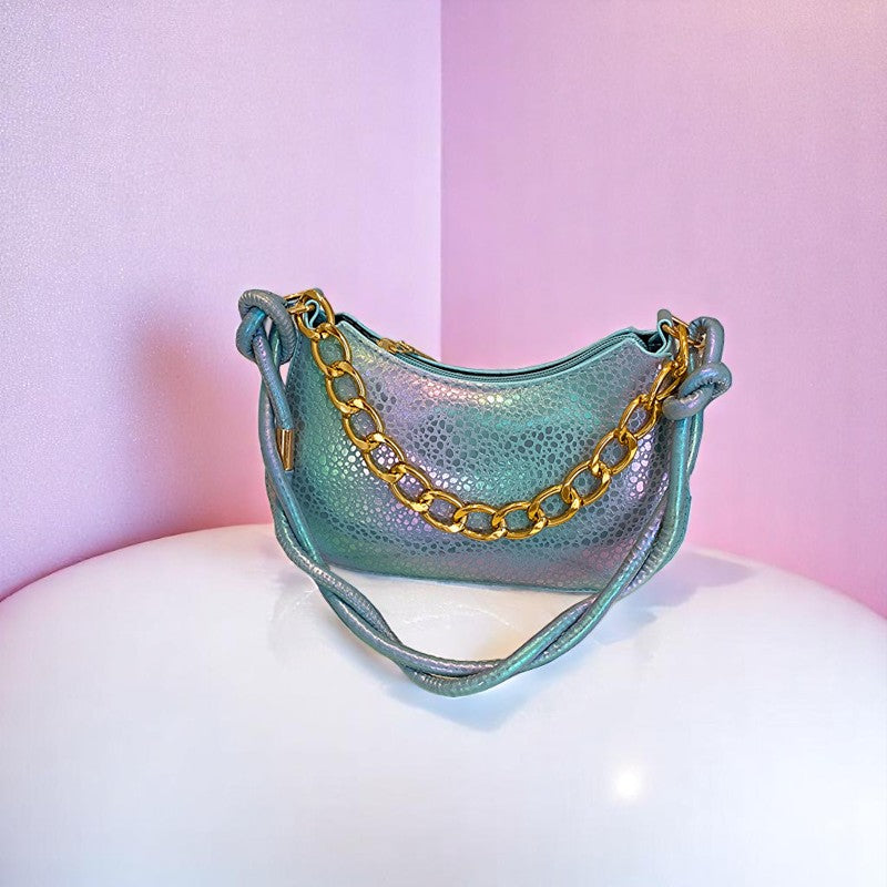 TwinkleTote Mini Moonbag – Handbag | Iridescent pastel fashion accessory from Rainbowscape