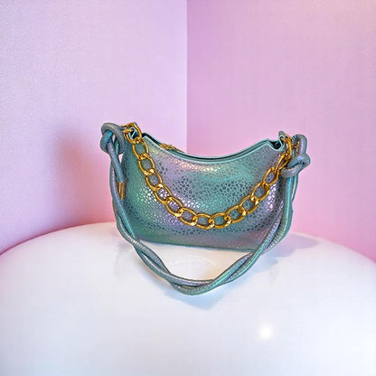 TwinkleTote Mini Moonbag – Handbag | Iridescent pastel fashion accessory from Rainbowscape