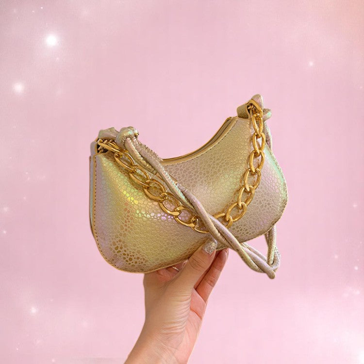 TwinkleTote Mini Moonbag – Handbag | Iridescent pastel fashion accessory from Rainbowscape