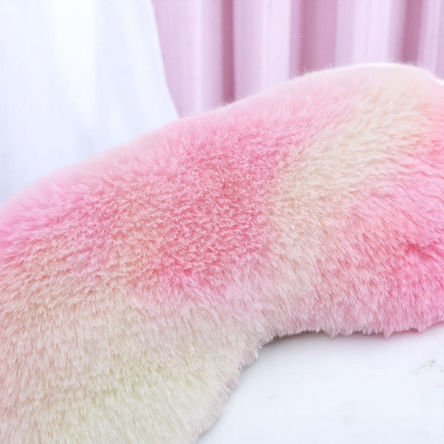 Dozy Bloom Eye Mask – Eye mask | Iridescent pastel fashion accessory from Rainbowscape