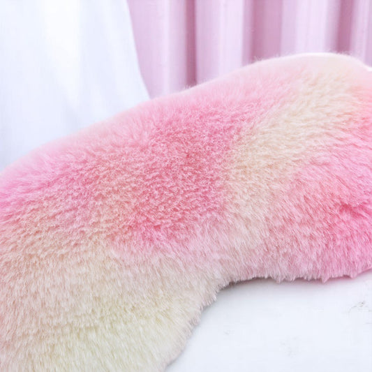 Dozy Bloom Eye Mask – Eye mask | Iridescent pastel fashion accessory from Rainbowscape