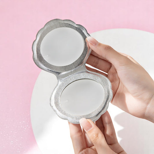 Seapearl Sparkle Mirror – mirror | Iridescent pastel fashion accessory from Rainbowscape