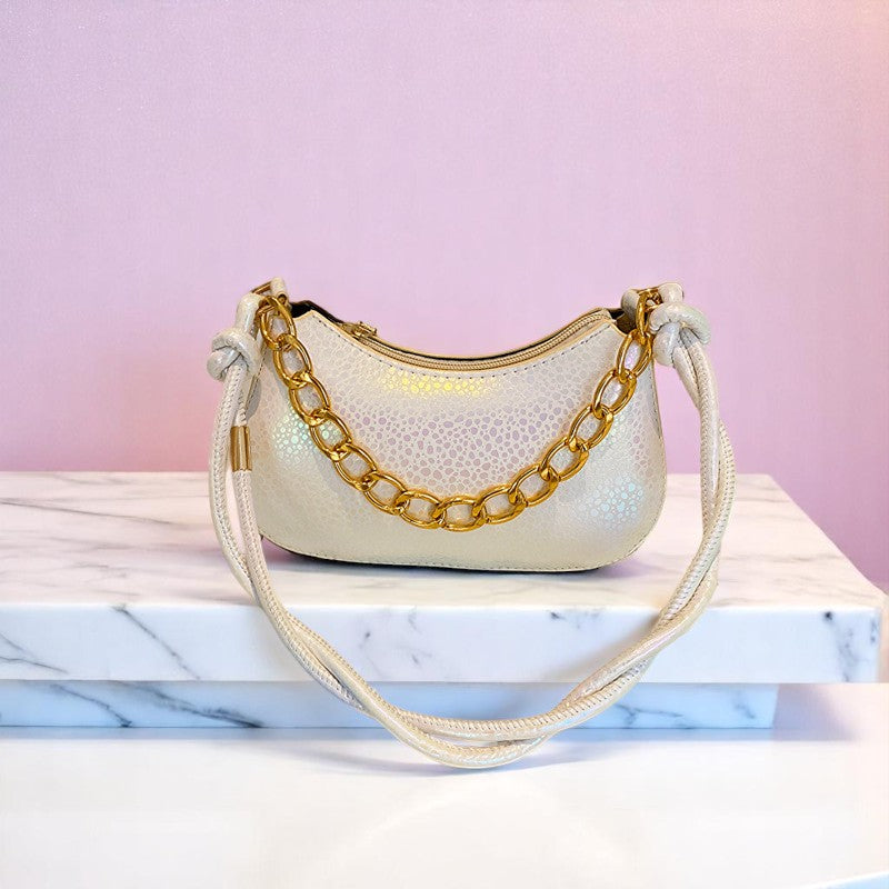TwinkleTote Mini Moonbag – Handbag | Iridescent pastel fashion accessory from Rainbowscape
