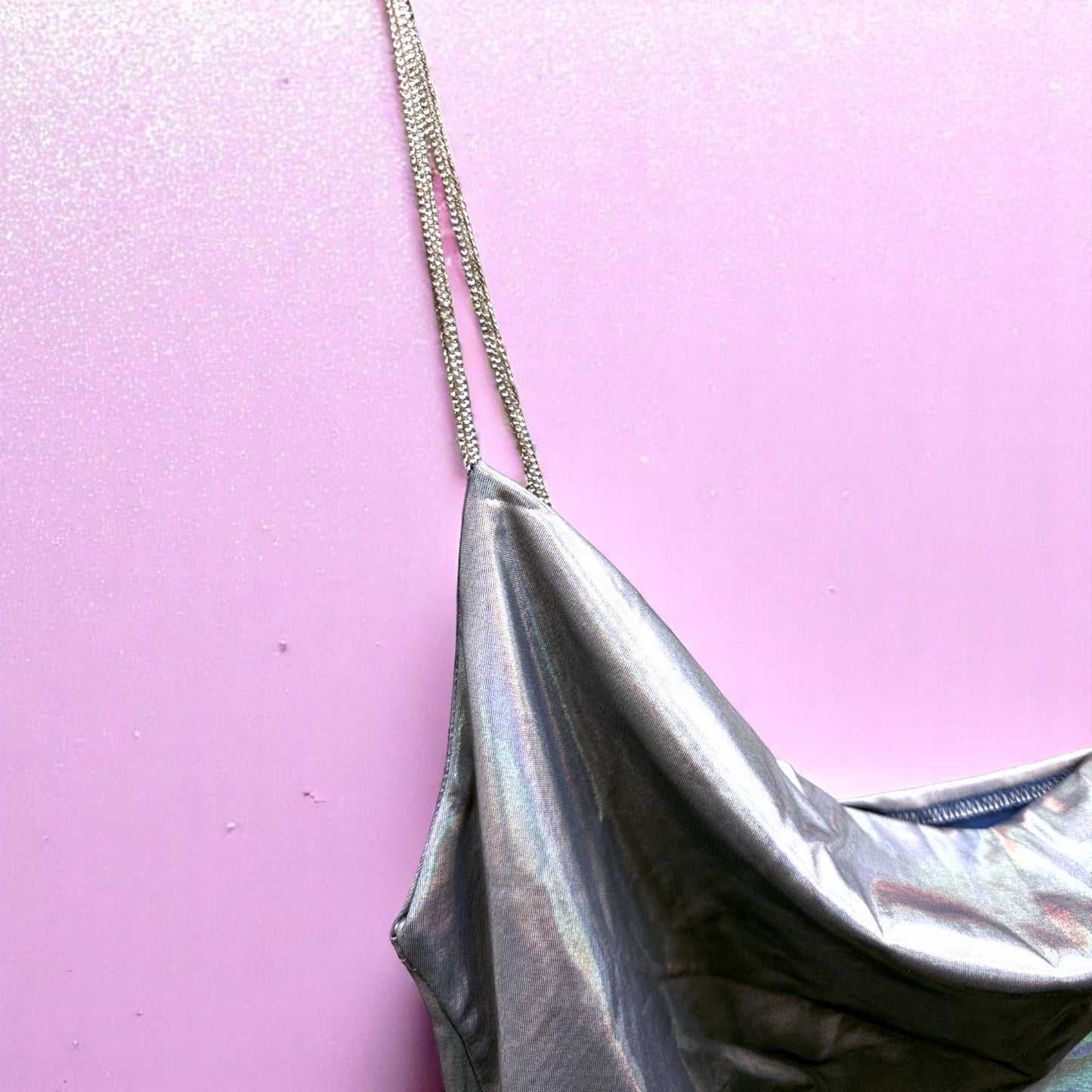 Celestia Drip Slip Dress – Dress | Iridescent pastel fashion accessory from Rainbowscape