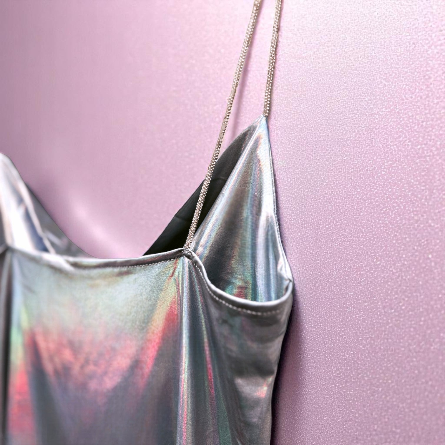 Celestia Drip Slip Dress – Dress | Iridescent pastel fashion accessory from Rainbowscape