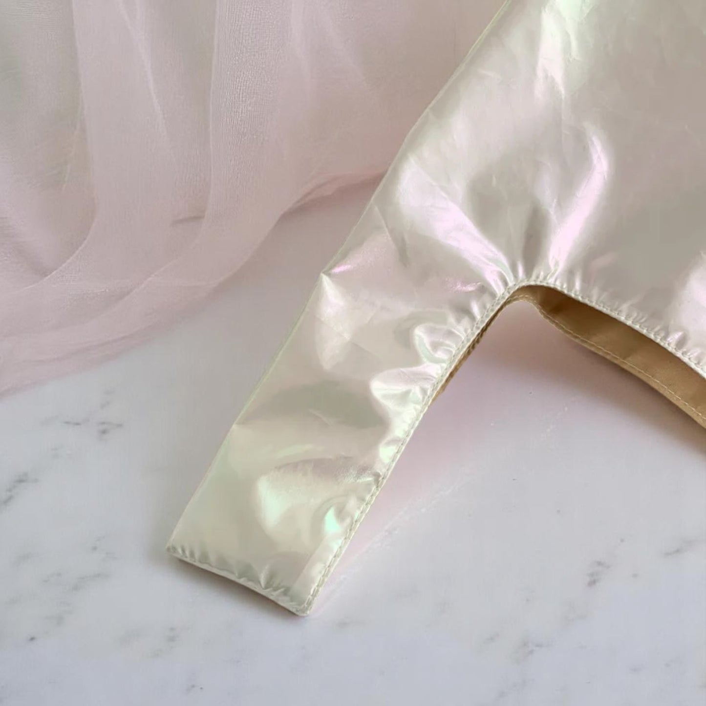 Starluxe Gleam Grab Tote – Tote bag | Iridescent pastel fashion accessory from Rainbowscape