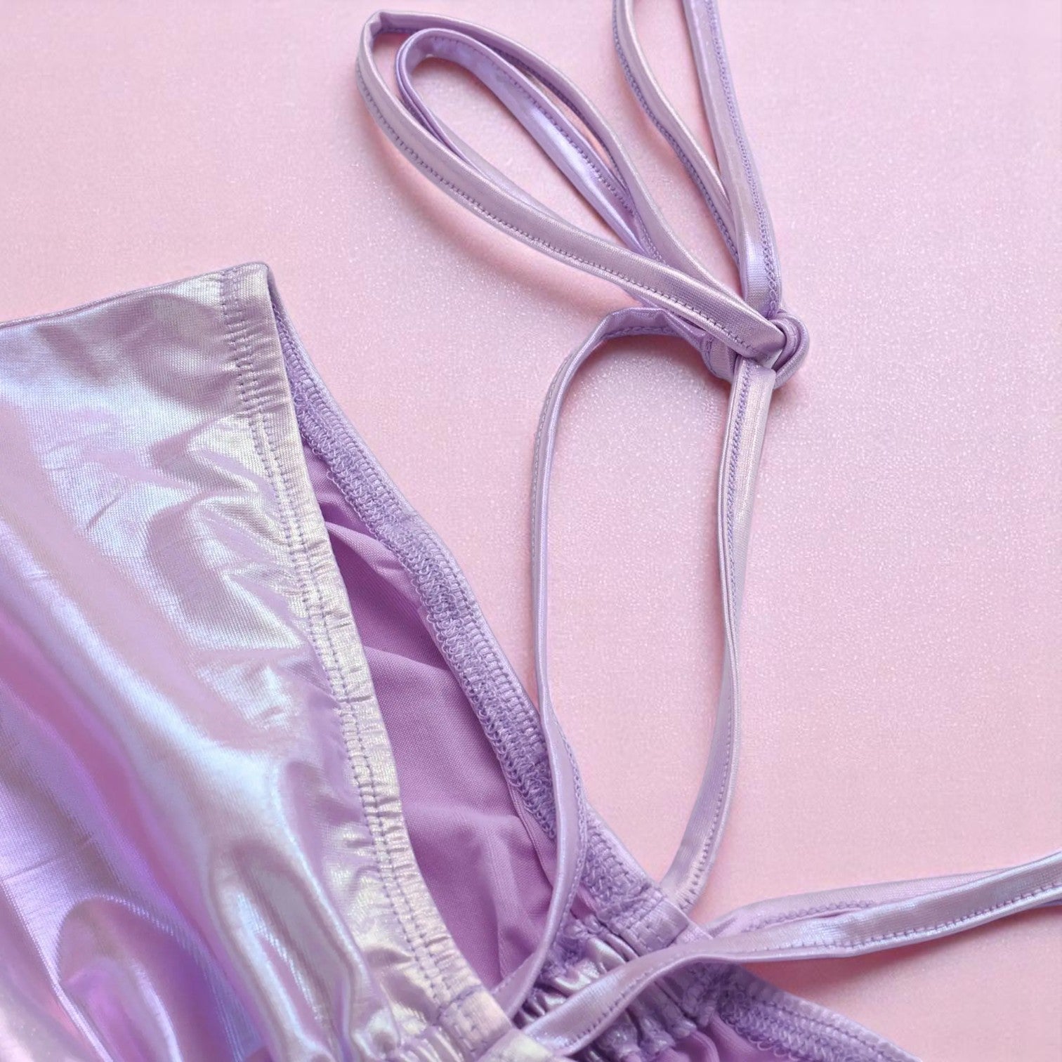 Moonlit Siren Flare Pants – Trousers | Iridescent pastel fashion accessory from Rainbowscape