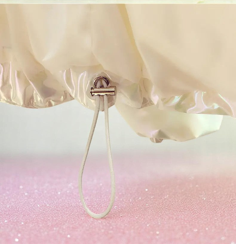 Starlight Bubblewrap Puffer – Jacket | Iridescent pastel fashion accessory from Rainbowscape