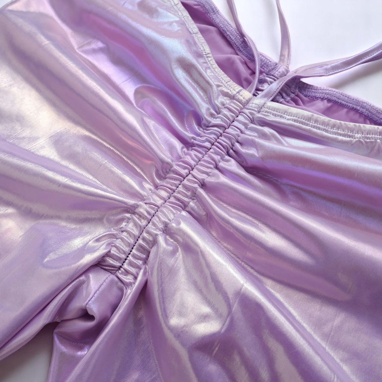 Moonlit Siren Flare Pants – Trousers | Iridescent pastel fashion accessory from Rainbowscape