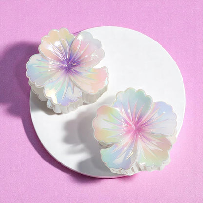 Petalwish Iridescent Claw Clip – Hair Clip | Iridescent pastel fashion accessory from Rainbowscape