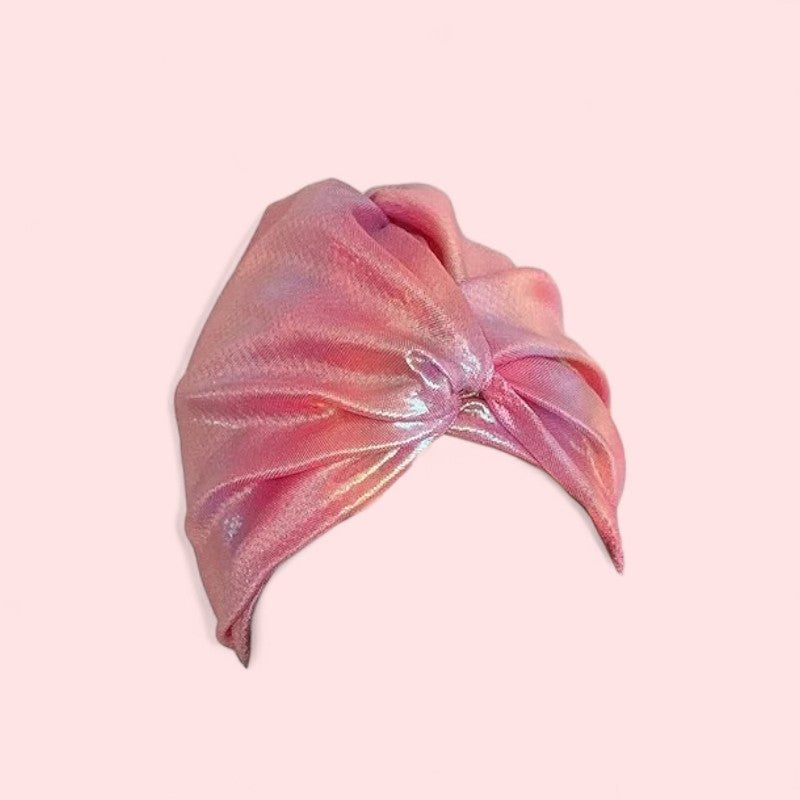 Celestwist Swim Turban – Turban | Iridescent pastel fashion accessory from Rainbowscape