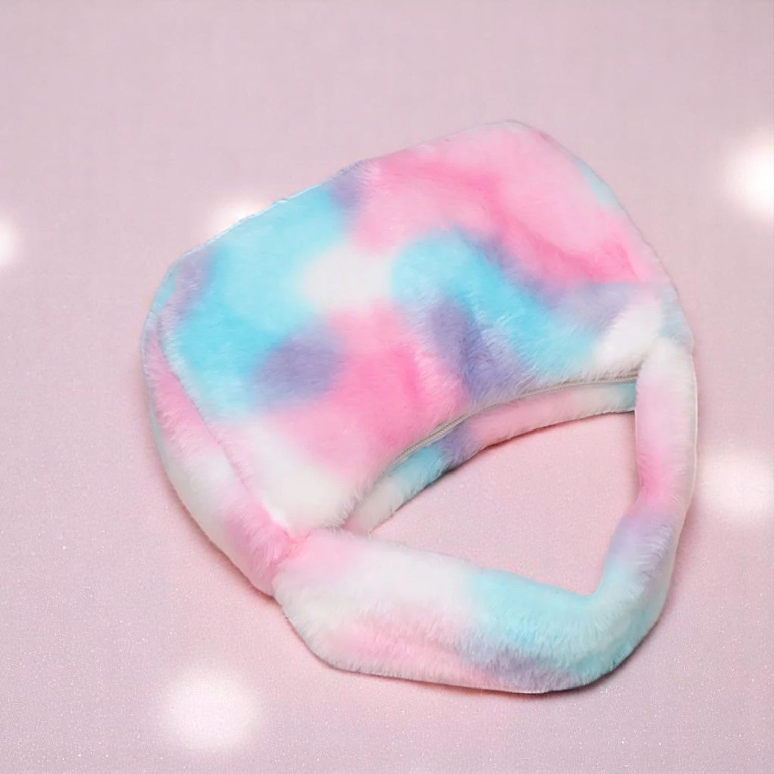 Cloudpuff Candy Pop Shoulder Bag – Handbag | Iridescent pastel fashion accessory from Rainbowscape