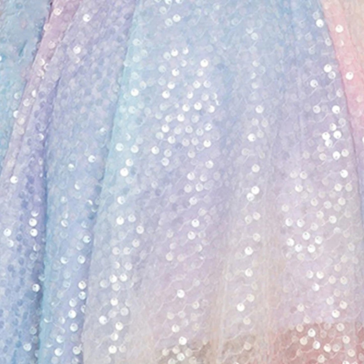 Stardust Serenade Halter Dress – Dress | Iridescent pastel fashion accessory from Rainbowscape