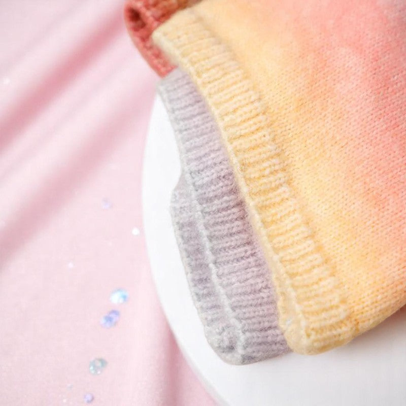 Dreamstroll Knit Leg Warmers – Leg Warmer | Iridescent pastel fashion accessory from Rainbowscape