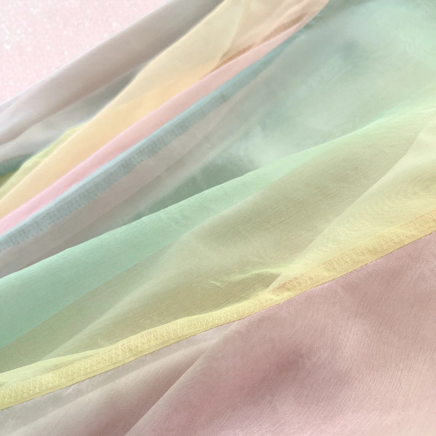 Whirlwind of Whimsy Mesh Midi Dress – Dress | Iridescent pastel fashion accessory from Rainbowscape