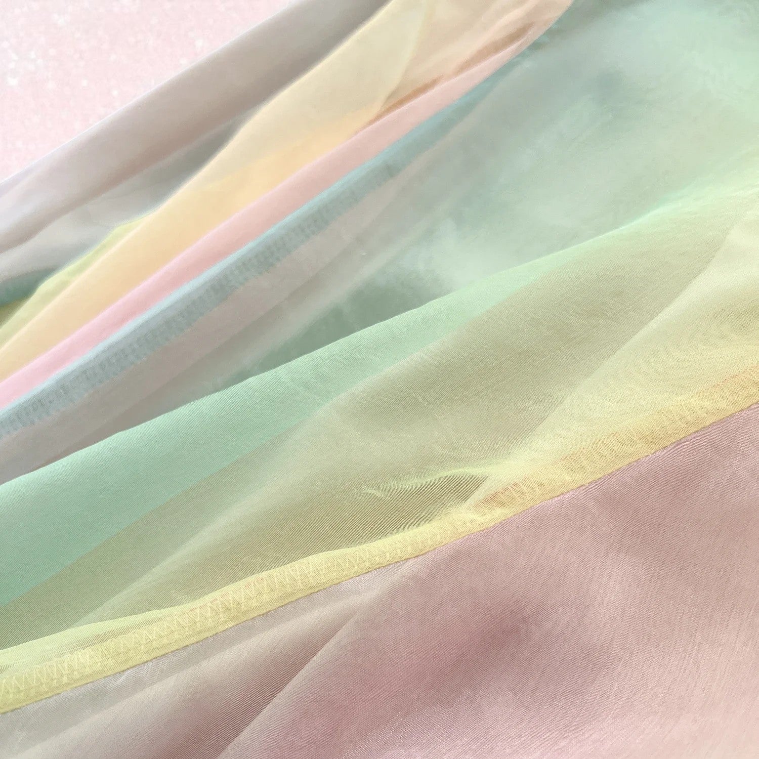 Whirlwind of Whimsy Mesh Midi Dress – Dress | Iridescent pastel fashion accessory from Rainbowscape
